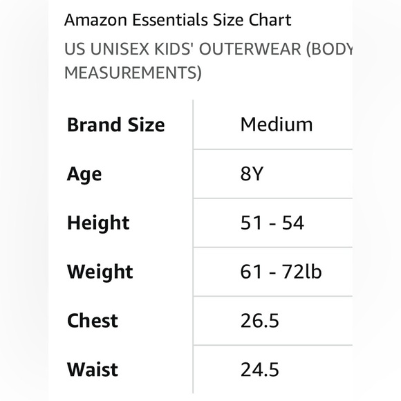 NWT/ Amazon Essentials Puffer Vest/ Size 8 - Picture 4 of 7